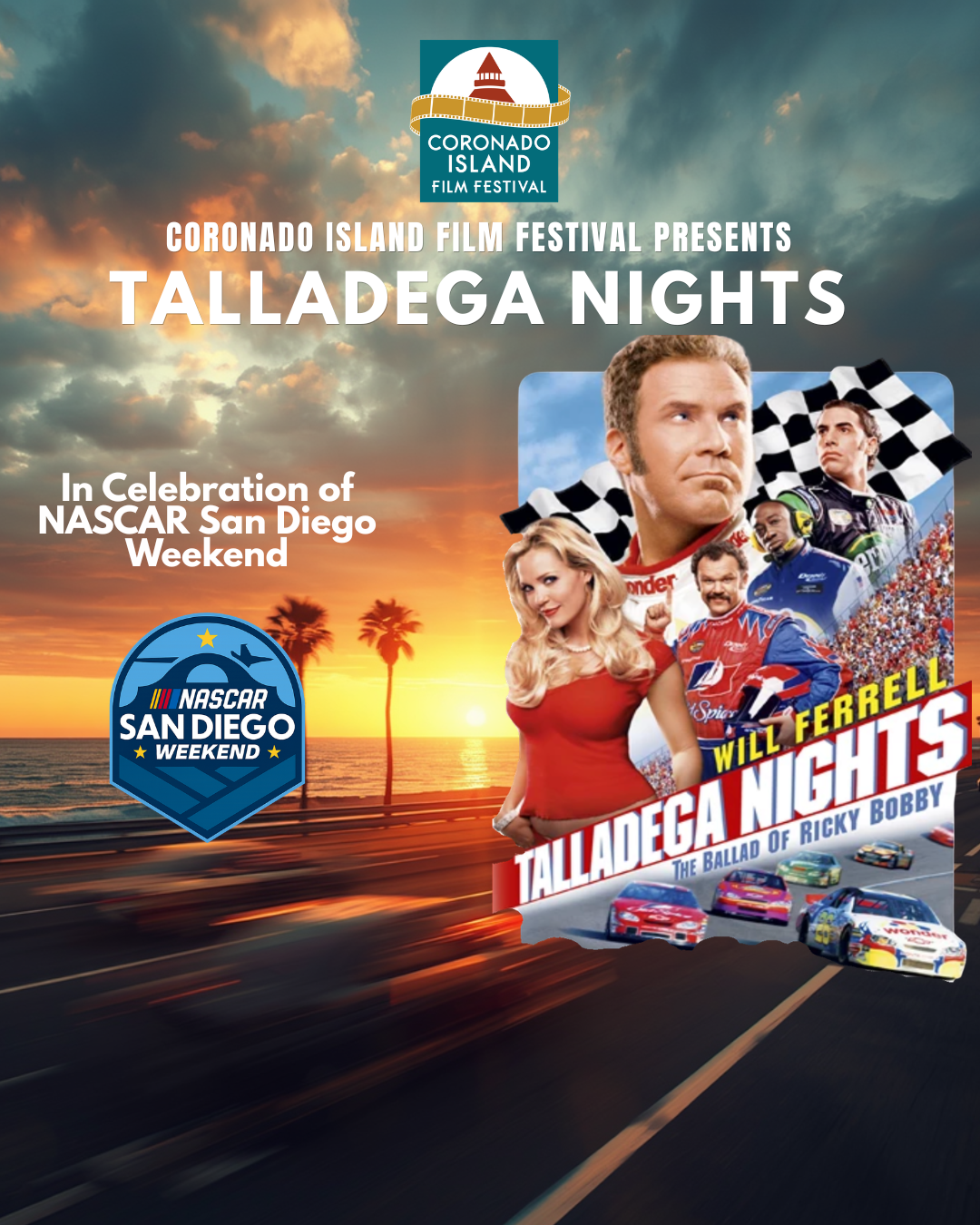 Talladega Nights Event Art